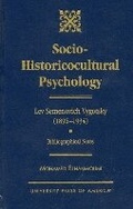 Cover: The Socio-Historicocultural Psychology - University Press of America