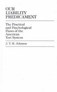 Bild: Our Liability Predicament - University Press of America