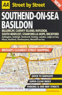 Abbildung von: AA Street by Street Southend-on-Sea, Basildon - Automobile Association