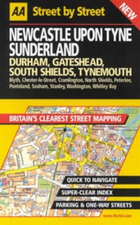 Abbildung von: AA Street by Street Newcastle Upon Tyne, Sunderland - Automobile Association