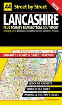 Abbildung von: AA Street by Street Lancashire - Automobile Association