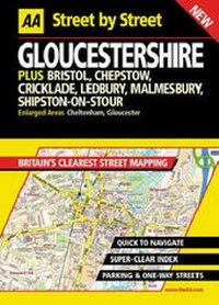 Abbildung von: AA Street by Street Gloucestershire - Automobile Association