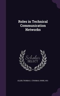 Enlarge image Cover: Roles in Technical Communication Networks - Palala Press