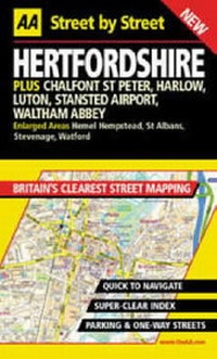 Abbildung von: AA Street by Street Hertfordshire - Automobile Association