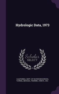 Enlarge image Cover: Hydrologic Data, 1973 - Palala Press