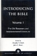 Cover: Introducing the Bible - University Press of America