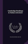 Cover: Cambridge Readings in Italian Literature - Palala Press