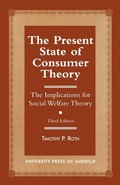 Cover: The Present State of Consumer Theory - University Press of America