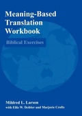 Cover: Meaning-Based Translation Workbook - University Press of America