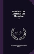 Cover: Grundriss Der Anatomie Des Menschen - Palala Press