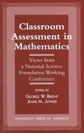 Cover: Classroom Assessment in Mathematics - University Press of America