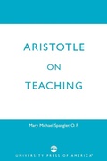 Cover: Aristotle on Teaching - University Press of America