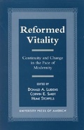 Cover: Reformed Vitality - University Press of America
