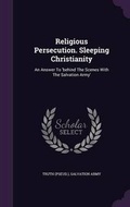 Cover: Religious Persecution. Sleeping Christianity - Palala Press