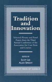 Enlarge image Cover: Tradition and Innovation - University Press of America