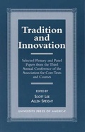 Cover: Tradition and Innovation - University Press of America