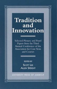 Enlarge image Cover: Tradition and Innovation - University Press of America