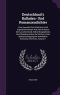 Cover: Deutschland's Balladen- Und Romanzendichter - Palala Press
