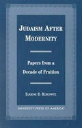 Cover: Judaism After Modernity - University Press of America