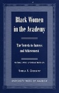 Cover: Black Women in the Academy - University Press of America