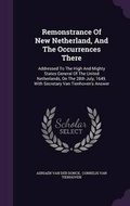 Cover: Remonstrance of New Netherland, and the Occurrences There - Palala Press
