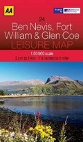 Cover: Ben Nevis, Fort William and Glen Coe - Automobile Association