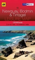 Cover: Newquay, Bodmin and Tintagel - Automobile Association