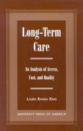 Cover: Long-Term Care - University Press of America