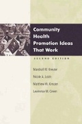 Cover: Community Health Promotion Ideas That Work - Jones and Bartlett Publishers, Inc
