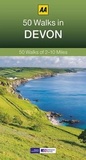 Cover: 50 Walks in Devon - Automobile Association