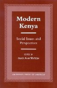 Enlarge image Cover: Modern Kenya - University Press of America