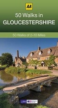 Cover: 50 Walks in Gloucestershire - Automobile Association
