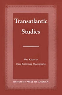 Enlarge image Cover: Transatlantic Studies - University Press of America