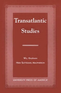 Enlarge image Cover: Transatlantic Studies - University Press of America