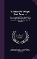 Cover: Lawrance's Bengal Law Reports - Palala Press
