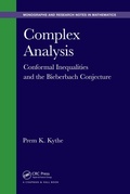 Cover: Complex Analysis - Chapman & Hall/CRC