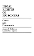 Cover: Legal Rights of Prisoners - University Press of America