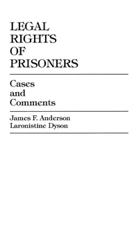 Enlarge image Cover: Legal Rights of Prisoners - University Press of America