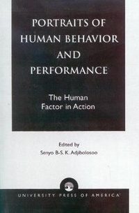 Enlarge image Cover: Portraits of Human Behavior and Performance - University Press of America