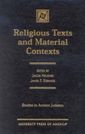 Cover: Religious Texts and Material Contexts - University Press of America