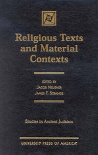 Enlarge image Cover: Religious Texts and Material Contexts - University Press of America
