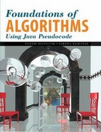 Enlarge image Cover: Foundations of Algorithms Using Java Pseudocode - Jones and Bartlett Publishers, Inc
