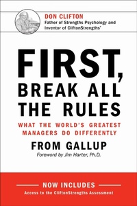 Abbildung von: First, Break All the Rules - Gallup Press