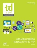 Cover: Managing Learning Programs - ASTD Press