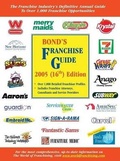 Cover: Bond's Franchise Guide - Source Book Publications