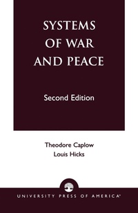 Enlarge image Cover: Systems of War and Peace - University Press of America