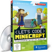 Enlarge image Cover: Let's code Minecraft! - Rheinwerk