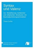 Cover: Syntax Und Valenz - Language Science Press
