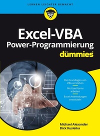 Abbildung von: Excel-VBA Power-Programmierung für Dummies - Wiley-VCH