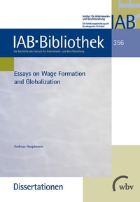 Enlarge image Cover: Essays on Wage Formation and Globalization - wbv Media